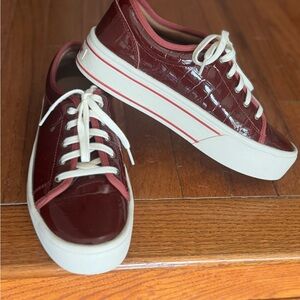Ariat Burgundy and White Women's Sneakers